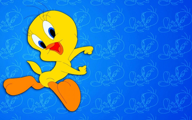 Cartoon character blue background white #3 free wallpaper - medium preview image