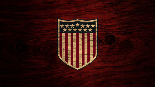 Wooden shield flag red black free wallpaper - medium preview image