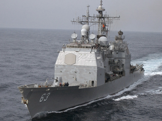 Large gray ship ocean smoke #2 free wallpaper - medium preview image