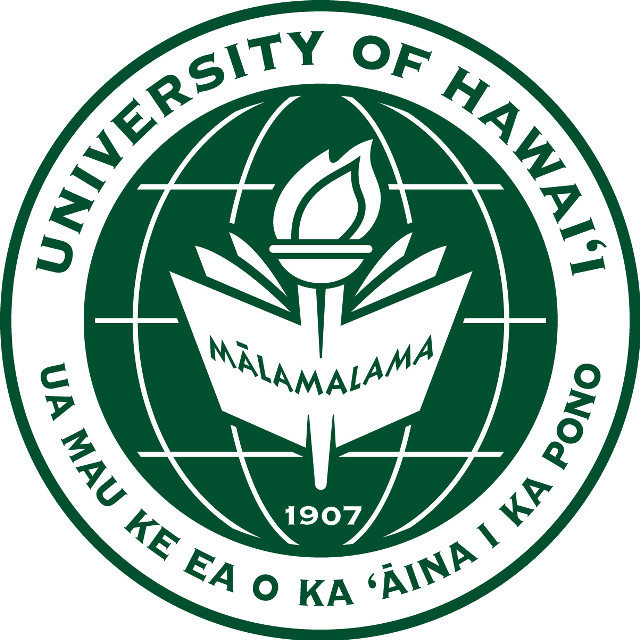University hawaii logo globe torch free wallpaper - medium preview image