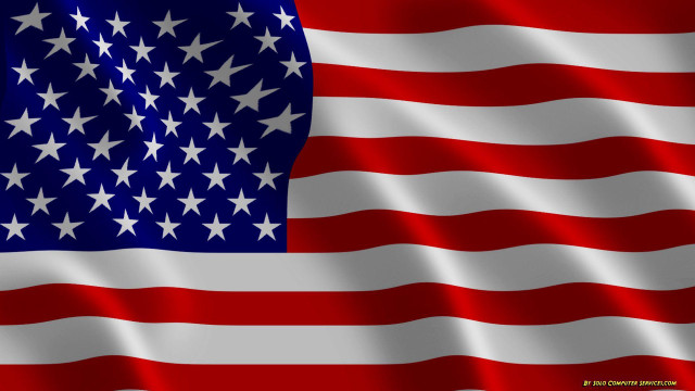 Large american flag stars red free wallpaper - medium preview image
