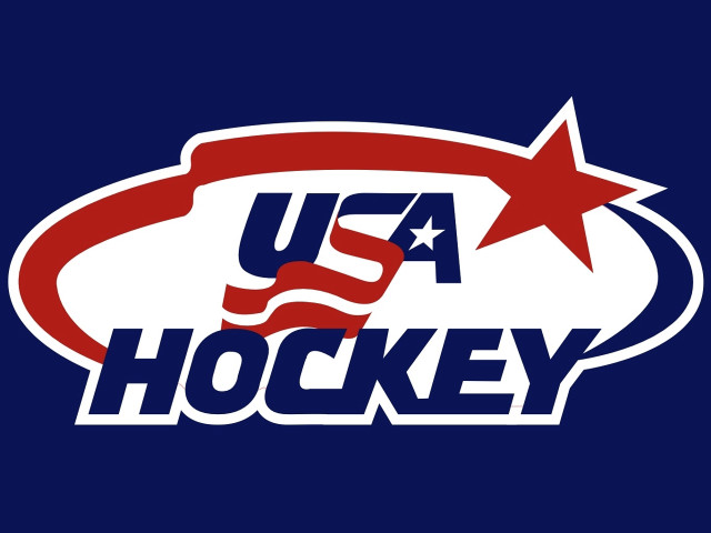 Usa hockey logo blue background free wallpaper - medium preview image