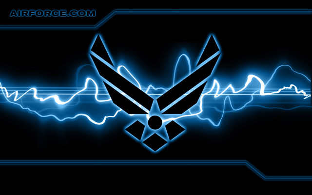 Us air force emblem cybernetics free wallpaper - medium preview image