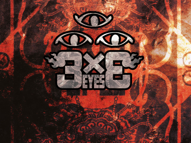 Red black demon eyes xx8 free wallpaper - medium preview image
