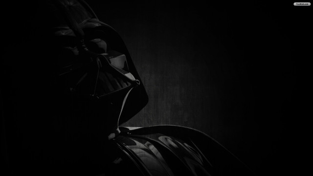 Darth vader helmet dark room free wallpaper - medium preview image