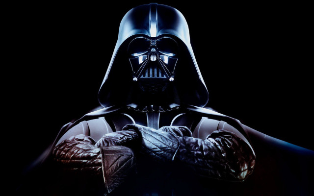 Darth vader dark room hands free wallpaper - medium preview image