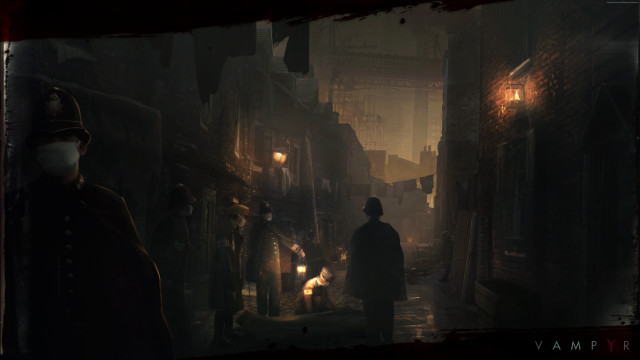 Man dark alley mask cane free wallpaper - medium preview image