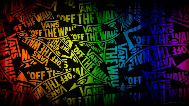 Rainbow colored background off the free wallpaper - medium preview image