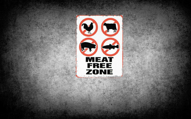 Meat free zone cow galaxy free wallpaper - medium preview image