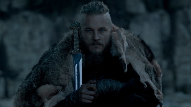 Man sword fur coat shoulders #3 free wallpaper - medium preview image