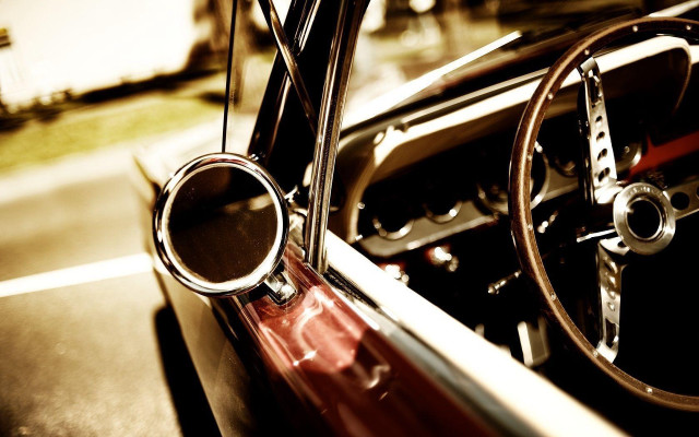 Car dashboard steering wheel center free wallpaper - medium preview image