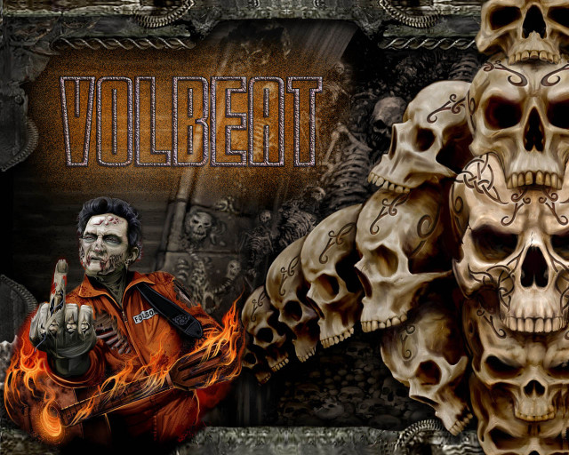 Man skull flame skeleton chest free wallpaper - medium preview image