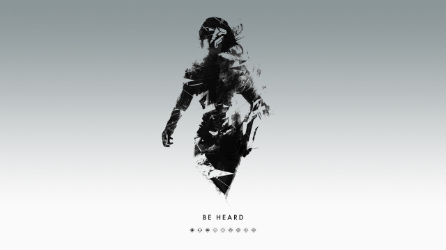 Black white skateboard air person free wallpaper - medium preview image