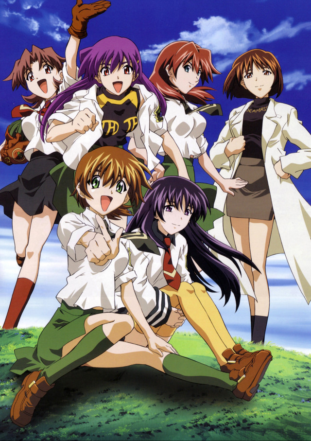 Girls uniform group photo field free wallpaper - medium preview image