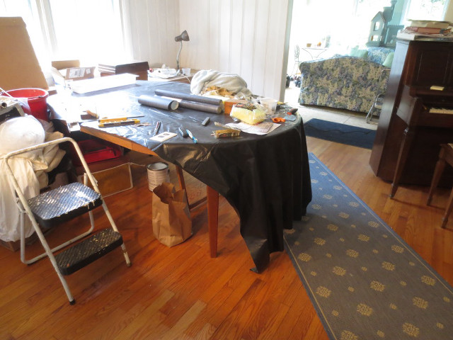 Table black tablecloth room chair free wallpaper - medium preview image
