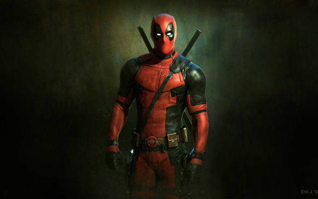 Deadpool character dark swords mask #2 free wallpaper - medium preview image