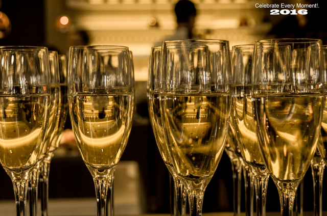 Champagne glasses table person background free wallpaper - medium preview image