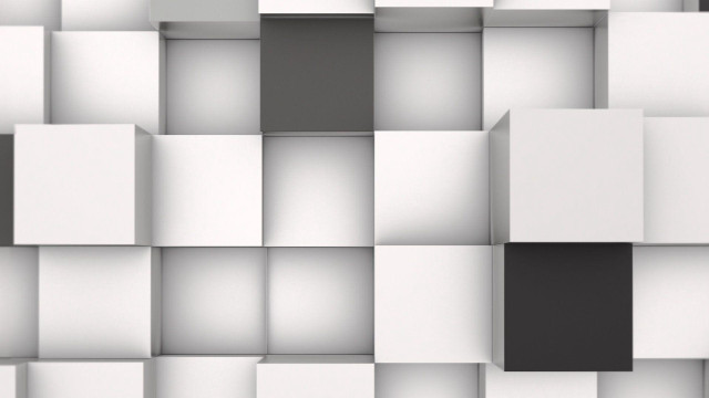 White black wall squares black free wallpaper - medium preview image