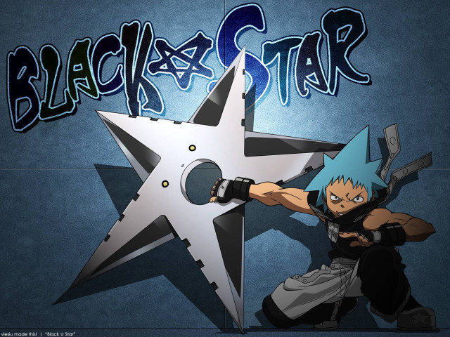 Cartoon character holding giant star free wallpaper - medium preview image