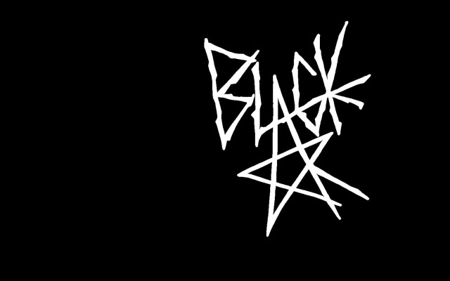 Black white photo background letters free wallpaper - medium preview image