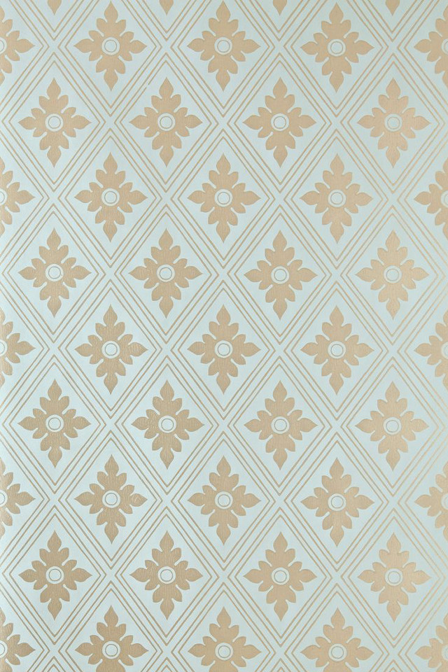 Squares flowers wall pattern design free wallpaper - medium preview image