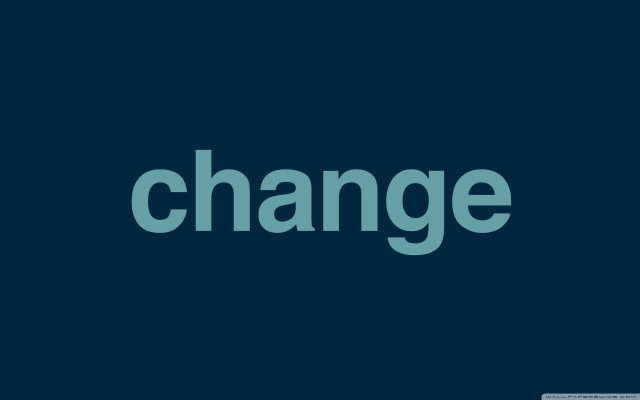 Blue background change middle image free wallpaper - medium preview image