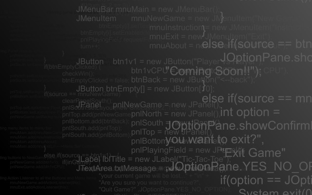 Computer screen black white words free wallpaper - medium preview image