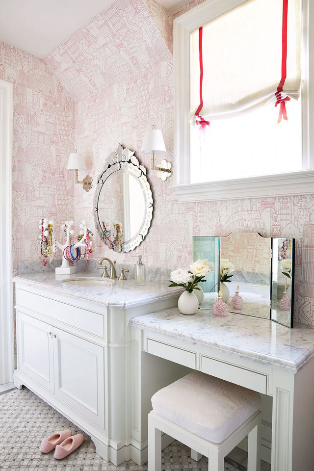 Bathroom vanity modern design interior free wallpaper - medium preview image
