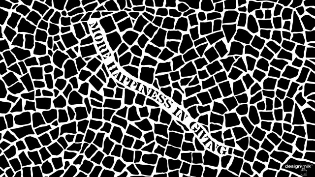 Black white map city arrows free wallpaper - medium preview image