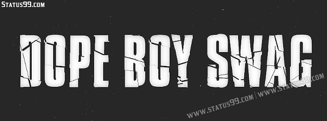 Dope boy swagg black white free wallpaper - medium preview image