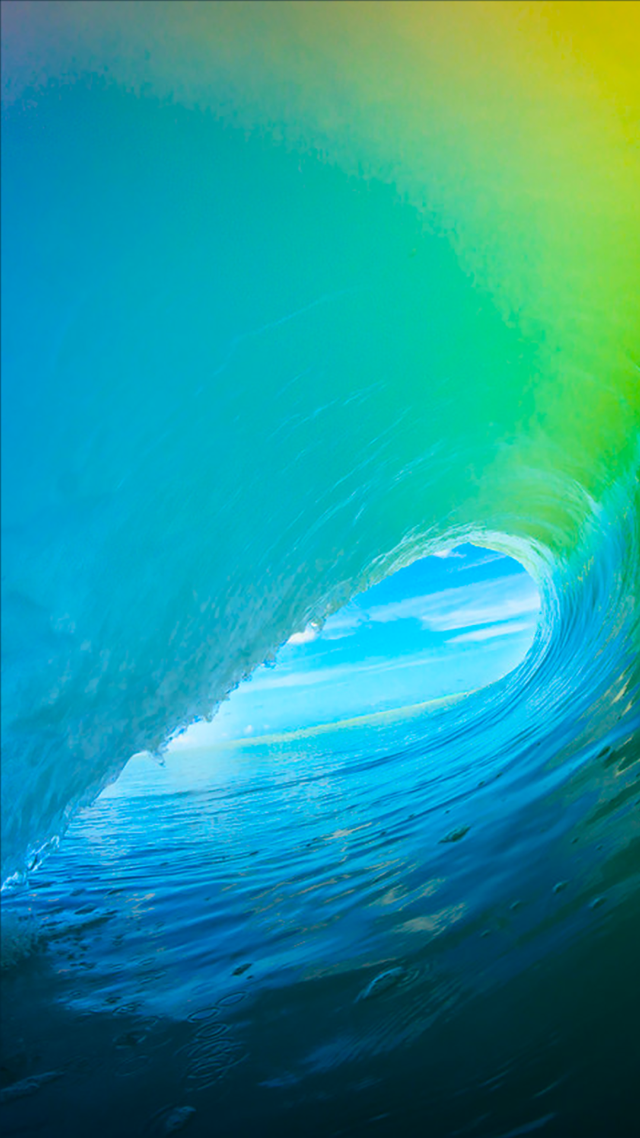 Wave rainbow background surfer black free wallpaper - medium preview image