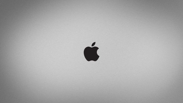 Apple logo laptop screen gray #3 free wallpaper - medium preview image