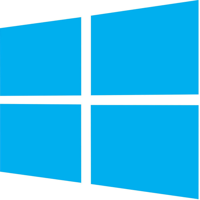 Blue white logo windows phone free wallpaper - medium preview image