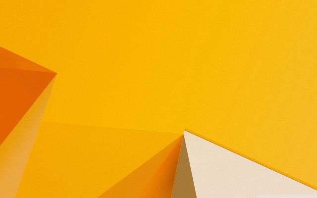 Yellow background white triangles side free wallpaper - medium preview image
