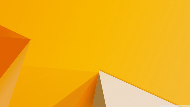 Yellow background white triangles side #2 free wallpaper - medium preview image