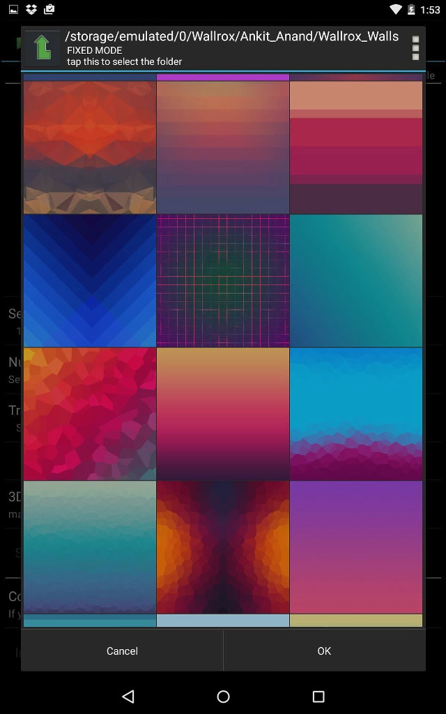 Cell phone colorful screen text free wallpaper - medium preview image