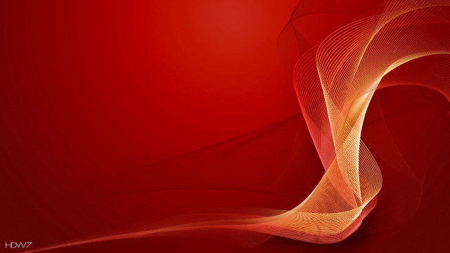 Red background wavy design white free wallpaper - medium preview image