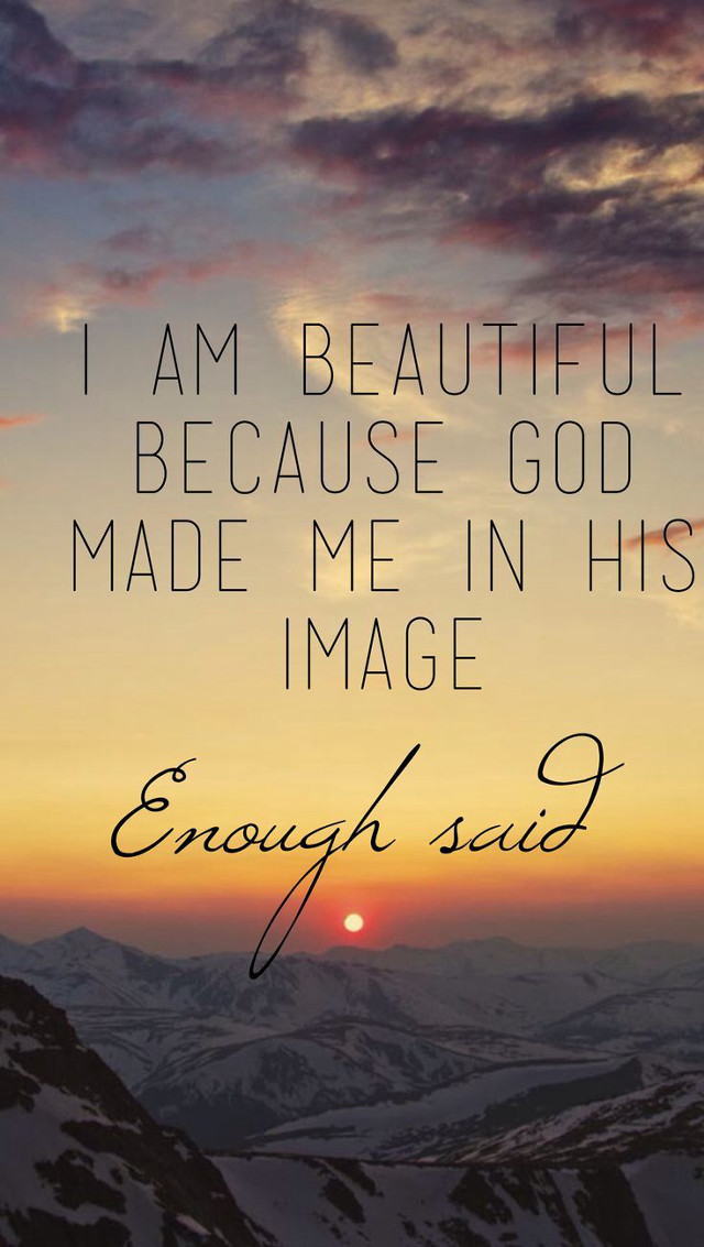 Sunset mountains clouds quote man free wallpaper - medium preview image