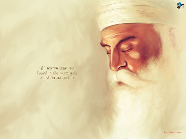 Man white beard quote painting free wallpaper - medium preview image