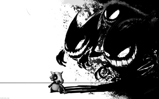 Cat mouse black white photo free wallpaper - medium preview image