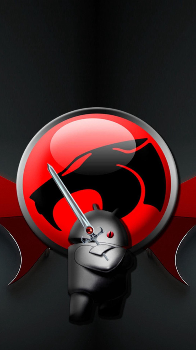 Red black logo dragon circle free wallpaper - medium preview image