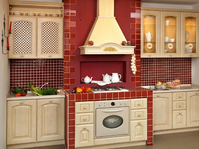 Kitchen stove modern interior cooking free wallpaper - medium preview image