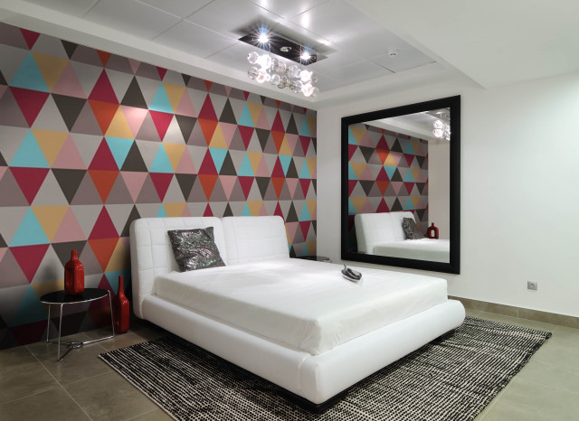 Bed mirror rug abstract argyle free wallpaper - medium preview image