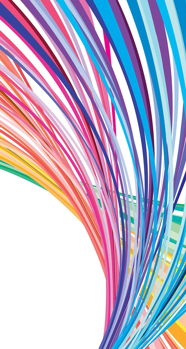 Colorful background lines different sizes free wallpaper - medium preview image