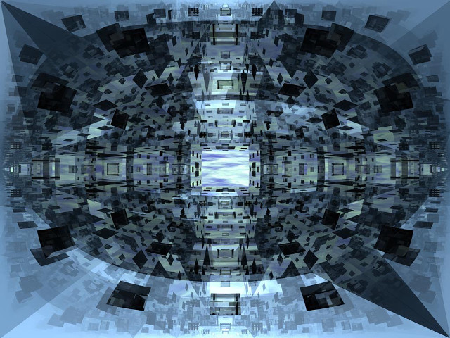 Mirror square pattern mandelbrot fractals free wallpaper - medium preview image