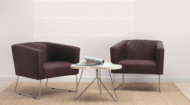 Two chairs table rug pink free wallpaper - medium preview image