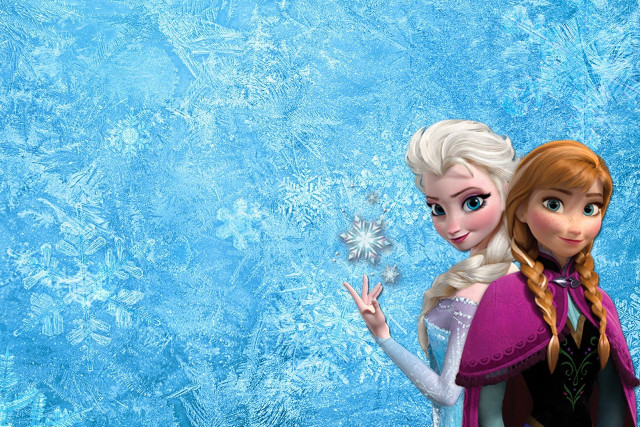 Frozen princess frozen prince holding free wallpaper - medium preview image
