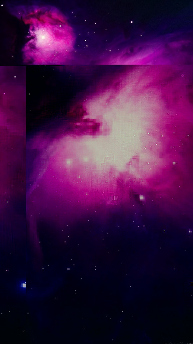 Space nebula star aurora moon free wallpaper - medium preview image