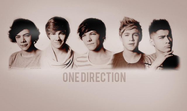 Young men one direction sign free wallpaper - medium preview image