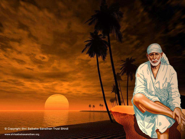 Man sitting wall ocean palm free wallpaper - medium preview image